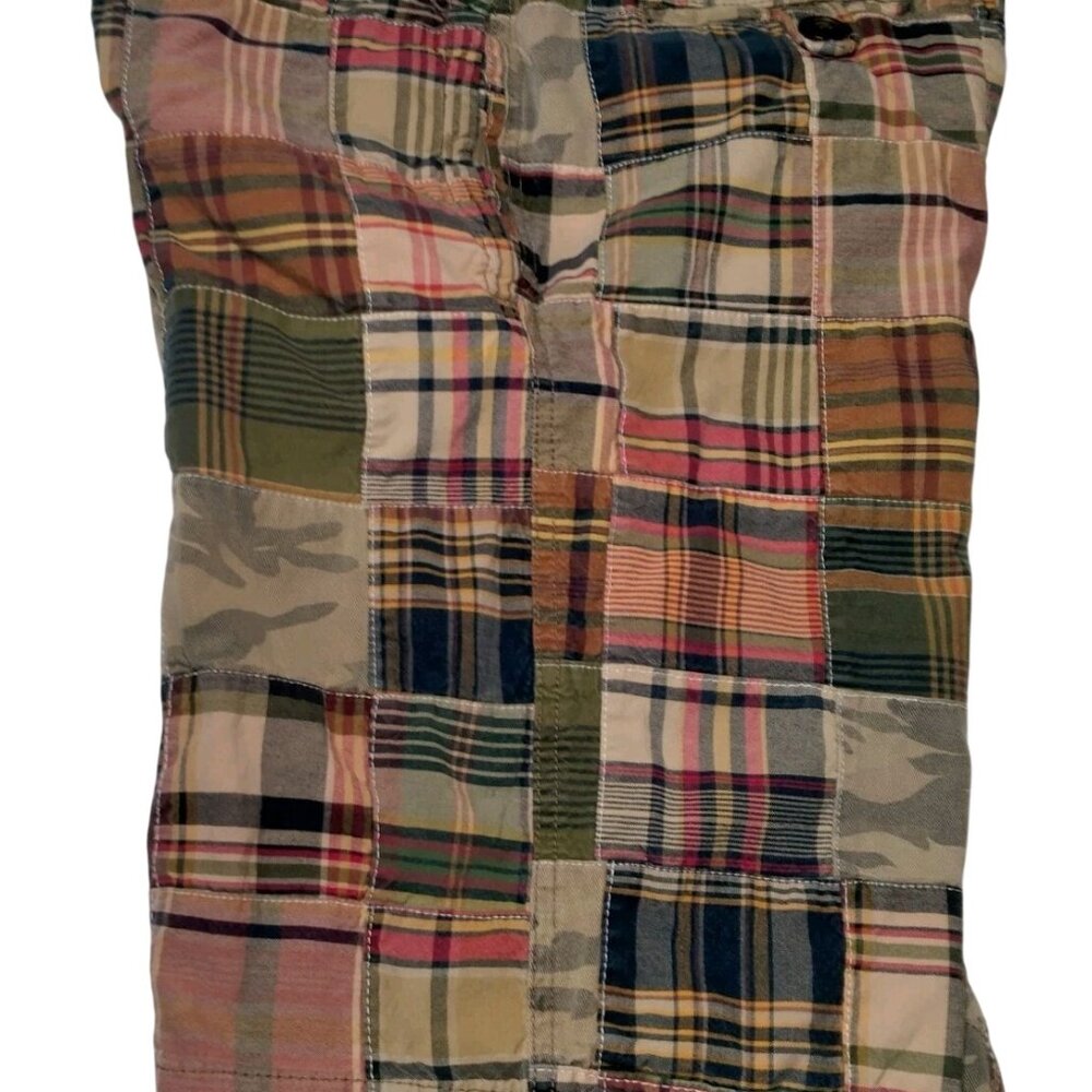 Ae American Eagle Patchwork Shorts Men Size 28 Ma… - image 3